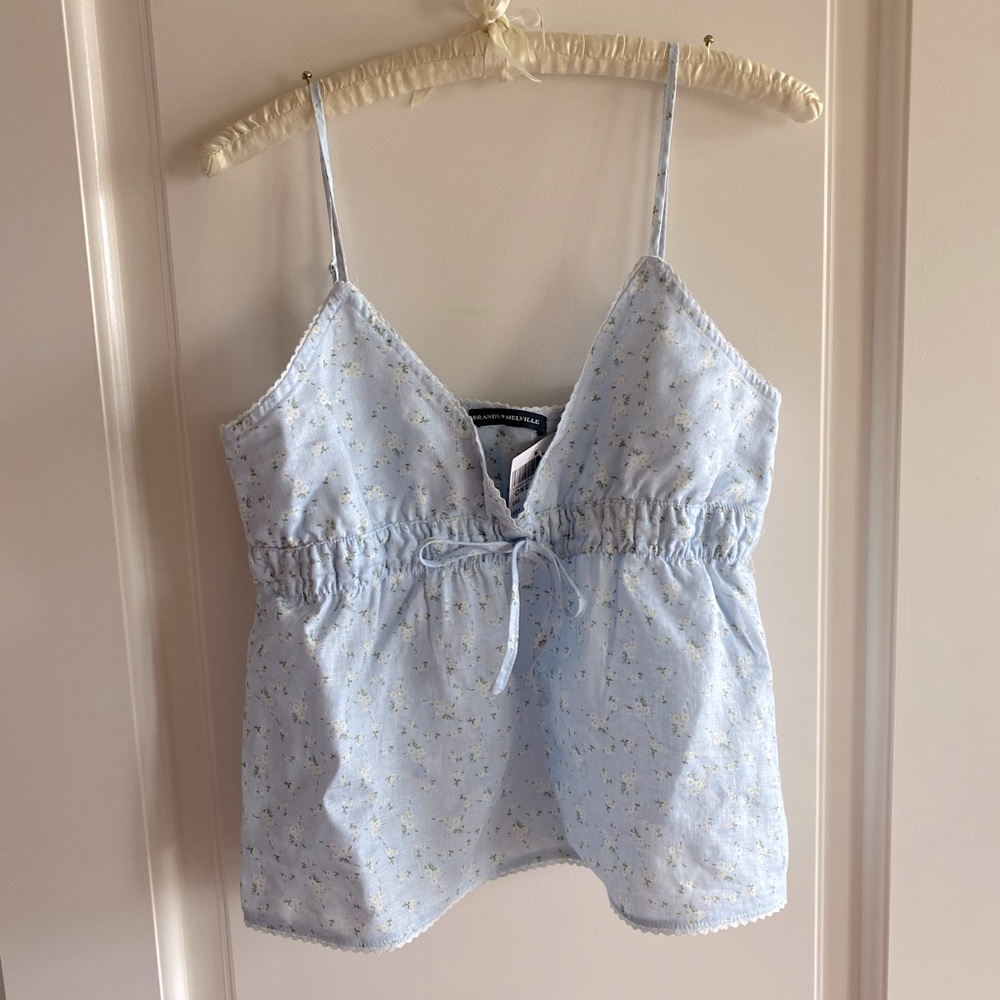 Brandy Melville Floral tank